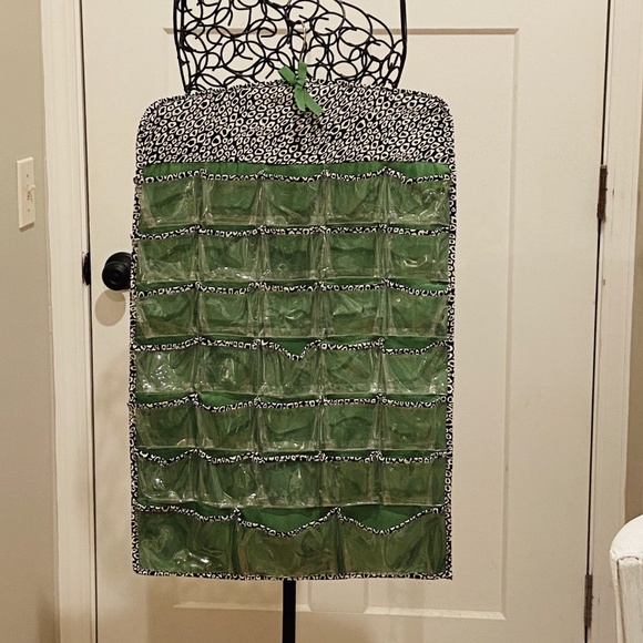 Hanging Animal Print Jewelry Organizer